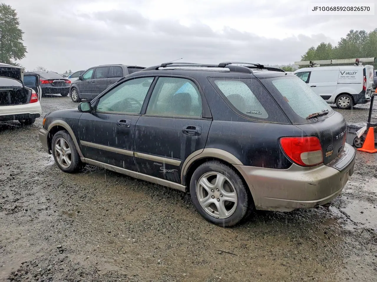 2002 Subaru Impreza Outback Sport VIN: JF1GG68592G826570 Lot: 53321736