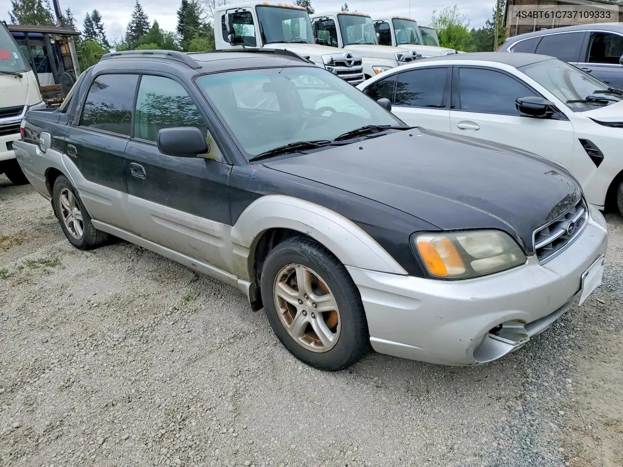 2003 Subaru Baja Baja VIN: 4S4BT61C737109333 Lot: 50046276