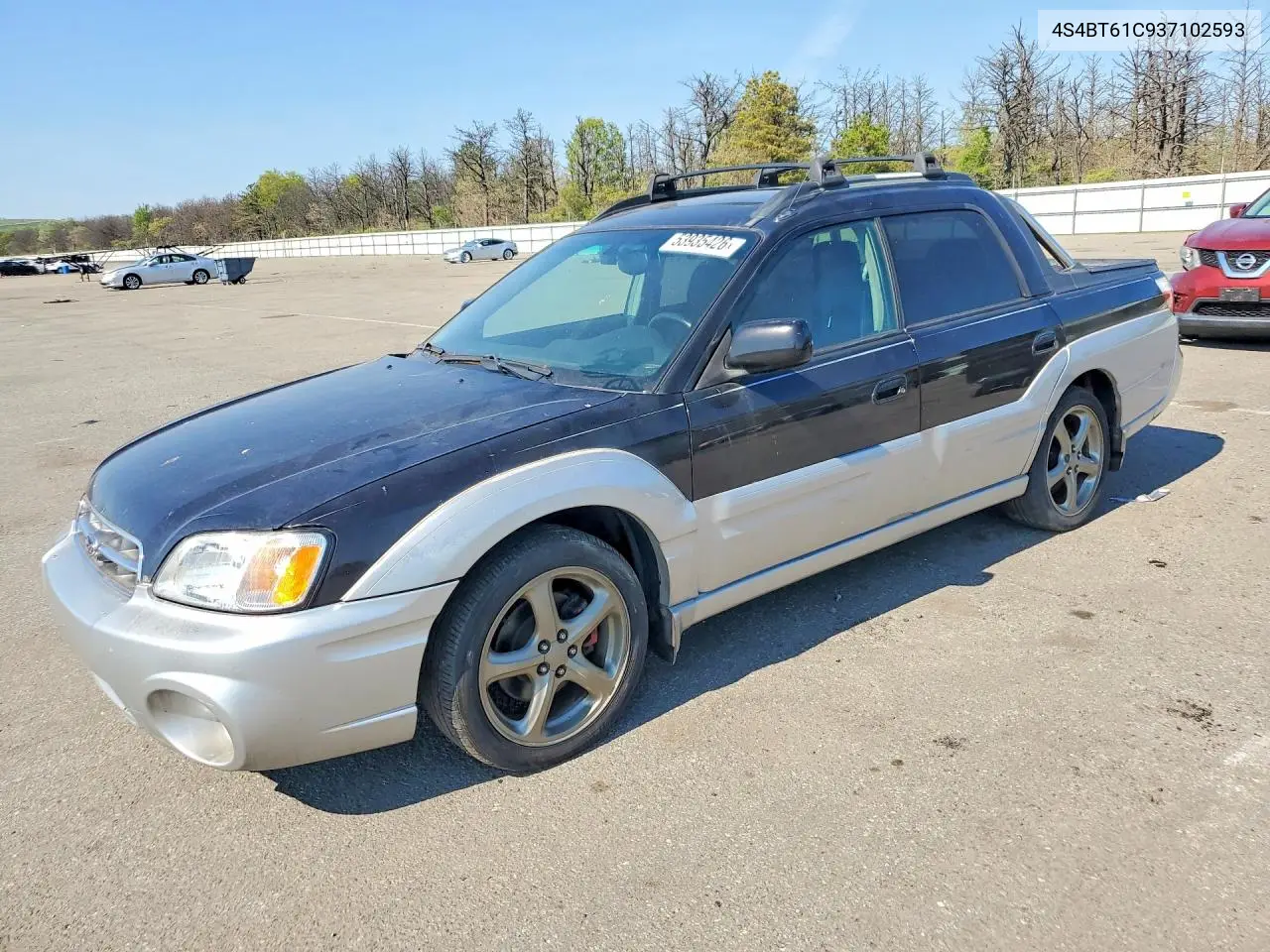 2003 Subaru Baja VIN: 4S4BT61C937102593 Lot: 53935426