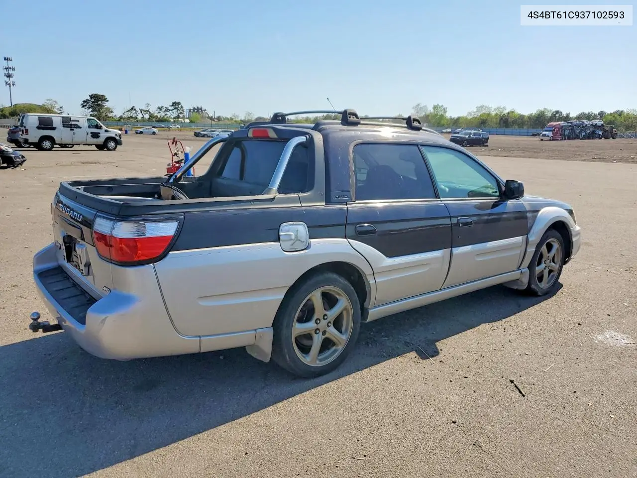 2003 Subaru Baja VIN: 4S4BT61C937102593 Lot: 53935426