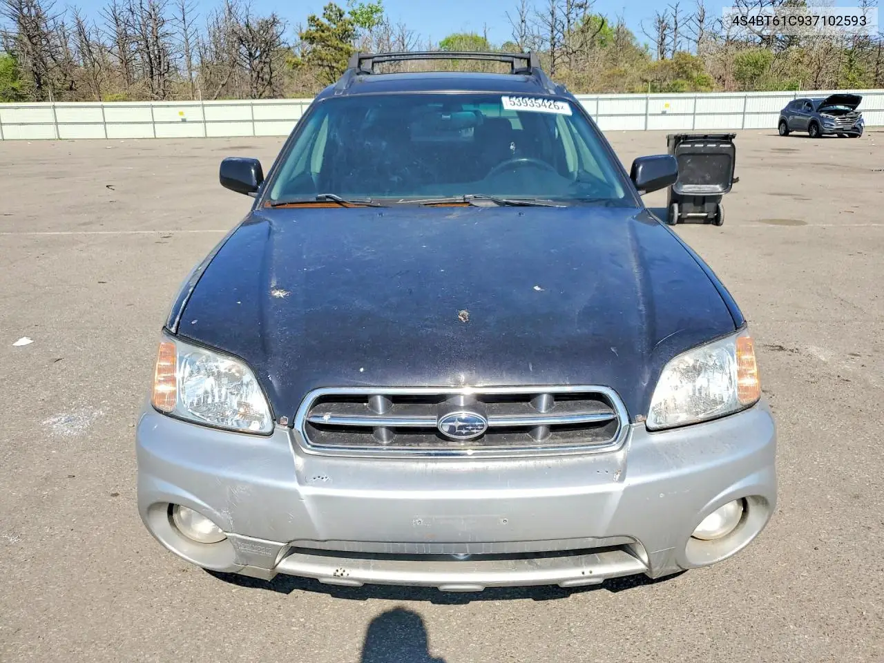 2003 Subaru Baja VIN: 4S4BT61C937102593 Lot: 53935426