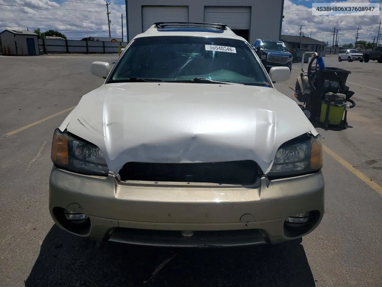 2003 Subaru Legacy Outback H6 3.0 Ll Bean VIN: 4S3BH806X37608947 Lot: 56540346