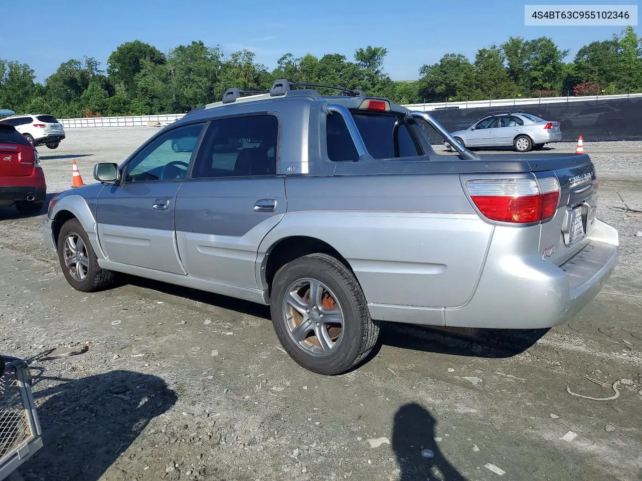 2005 Subaru Ascent Limited W/7-P Turbo VIN: 4S4BT63C955102346 Lot: 60799796