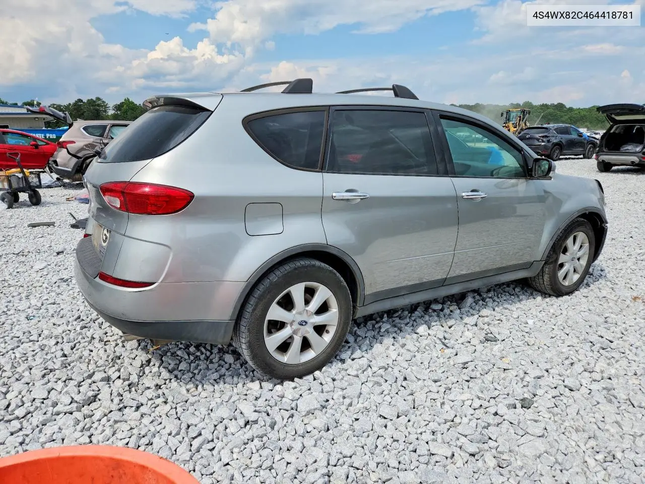 2006 Subaru B9 Tribeca 3.0 H6 VIN: 4S4WX82C464418781 Lot: 54289086