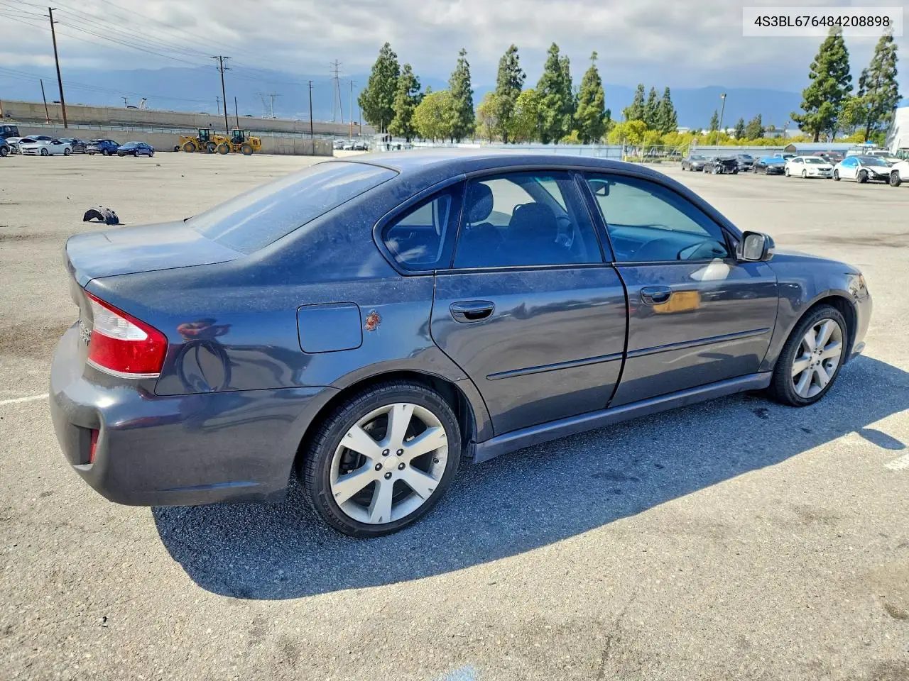 2008 Subaru Legacy Gt Limited VIN: 4S3BL676484208898 Lot: 55026016