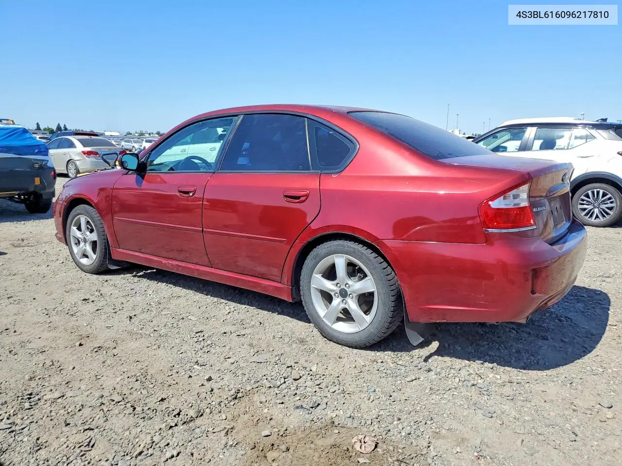 2009 Subaru Legacy 2.5I VIN: 4S3BL616096217810 Lot: 57437236