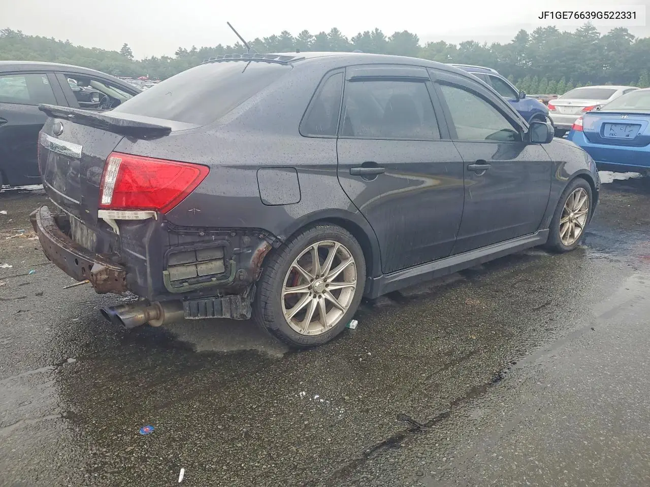 2009 Subaru Impreza Wrx VIN: JF1GE76639G522331 Lot: 59664056