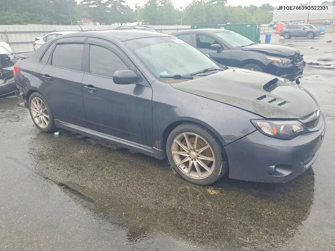 2009 Subaru Impreza Wrx VIN: JF1GE76639G522331 Lot: 59664056