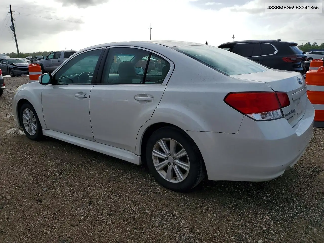 2011 Subaru Legacy 2.5I Premium VIN: 4S3BMBG69B3241866 Lot: 56793046