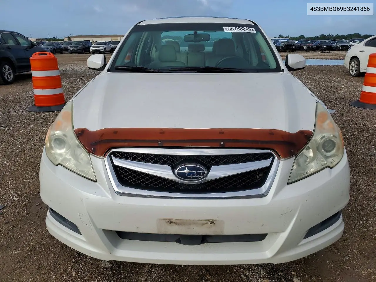 2011 Subaru Legacy 2.5I Premium VIN: 4S3BMBG69B3241866 Lot: 56793046