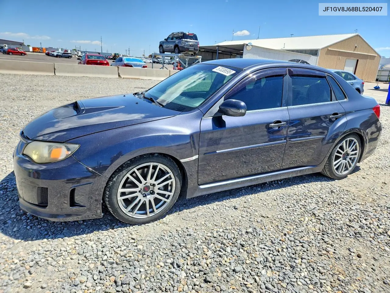 2011 Subaru Impreza Wrx Sti VIN: JF1GV8J68BL520407 Lot: 57038696