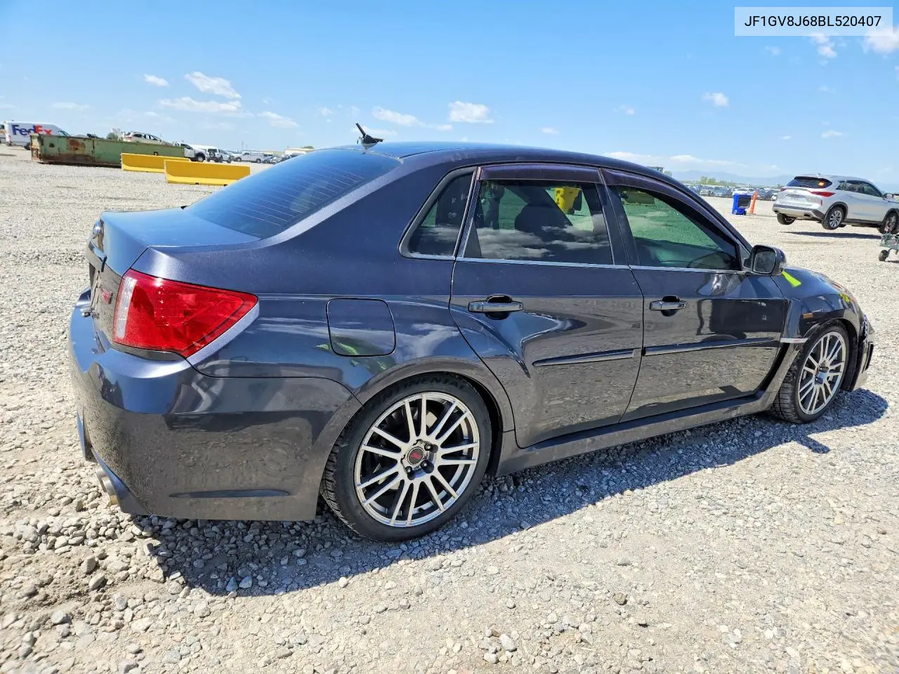 2011 Subaru Impreza Wrx Sti VIN: JF1GV8J68BL520407 Lot: 57038696