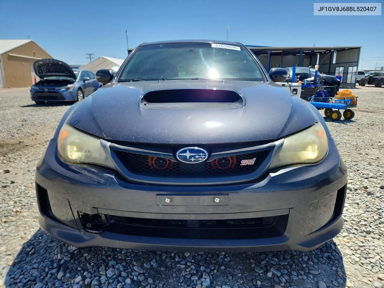 2011 Subaru Impreza Wrx Sti VIN: JF1GV8J68BL520407 Lot: 57038696