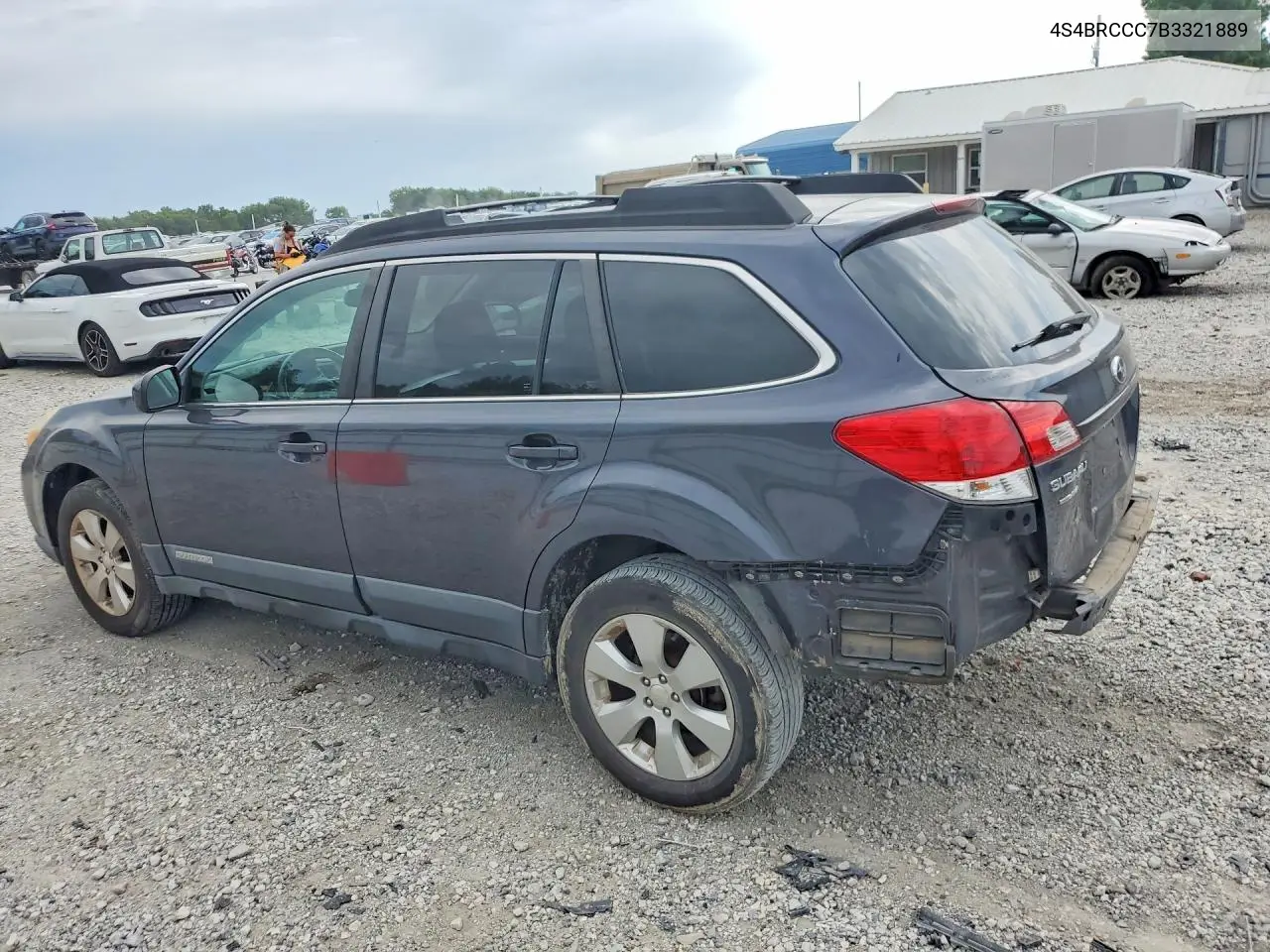2011 Subaru Ascent Touring W/7-P VIN: 4S4BRCCC7B3321889 Lot: 60391386