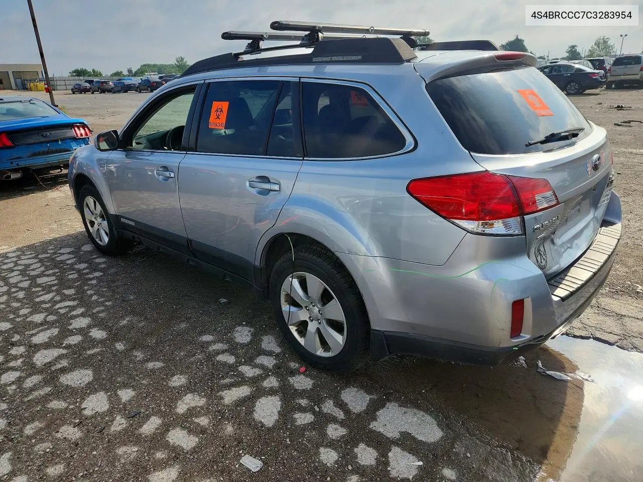 2012 Subaru Outback 2.5I Premium VIN: 4S4BRCCC7C3283954 Lot: 55710686