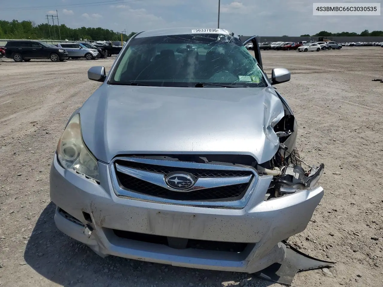 2012 Subaru Legacy 2.5I Premium VIN: 4S3BMBC66C3030535 Lot: 56337896