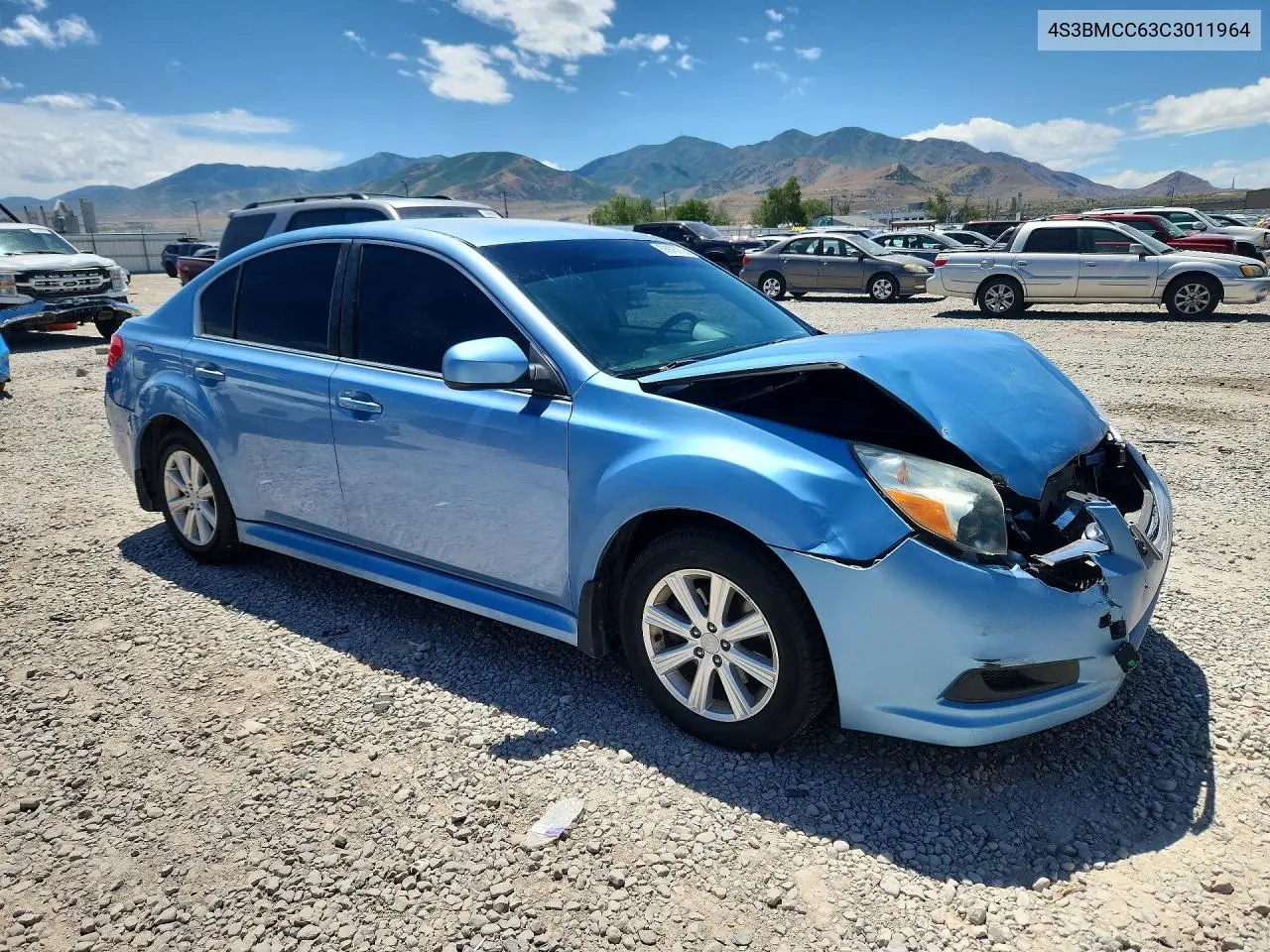 2012 Subaru Legacy 2.5I Premium VIN: 4S3BMCC63C3011964 Lot: 56875716