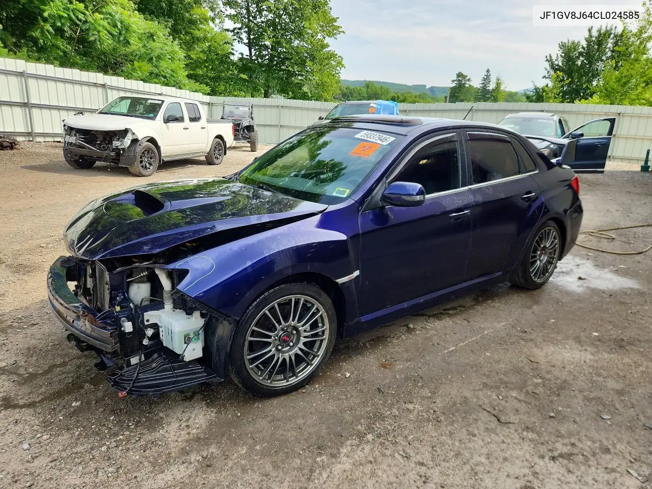 2012 Subaru Impreza Wrx Sti VIN: JF1GV8J64CL024585 Lot: 59337946