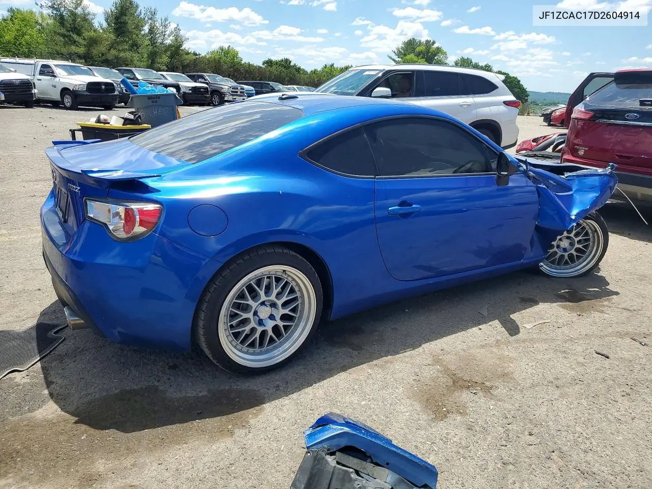 2013 Subaru Brz 2.0 Limited VIN: JF1ZCAC17D2604914 Lot: 55749806