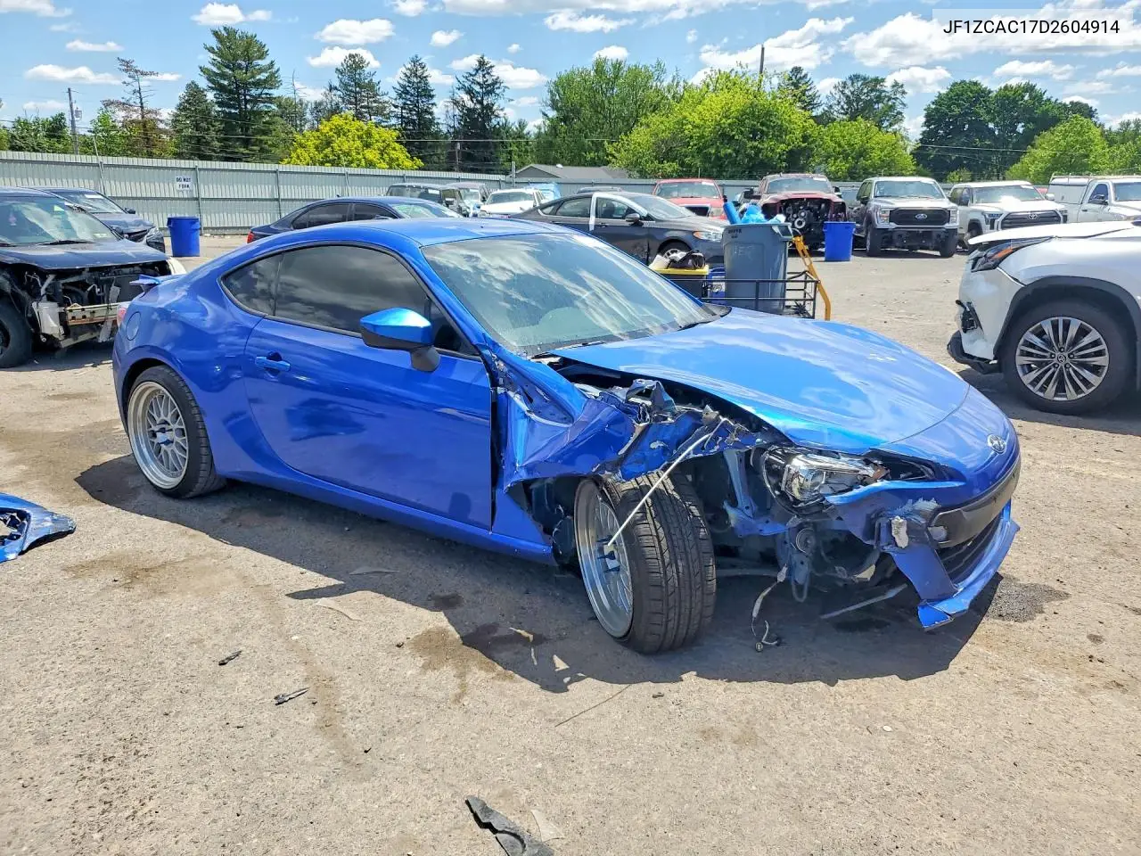 2013 Subaru Brz 2.0 Limited VIN: JF1ZCAC17D2604914 Lot: 55749806