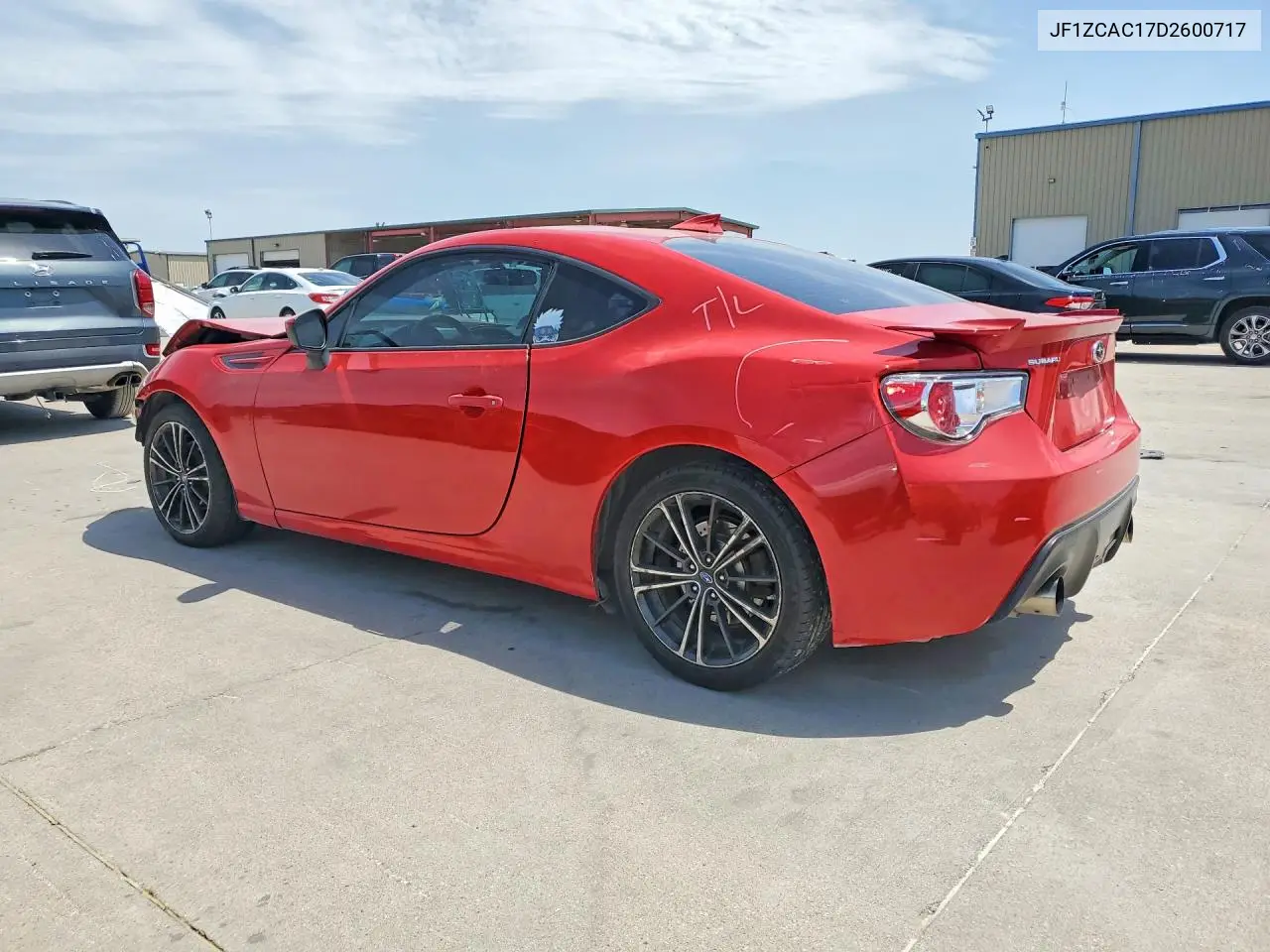 2013 Subaru Brz 2.0 Limited VIN: JF1ZCAC17D2600717 Lot: 58082416