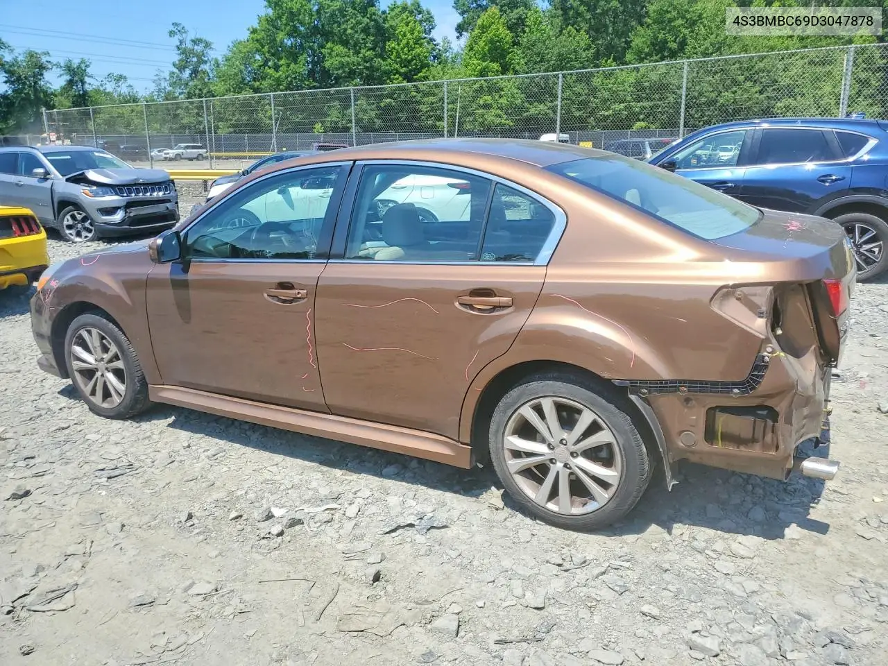 2013 Subaru Legacy 2.5I Premium VIN: 4S3BMBC69D3047878 Lot: 58255646