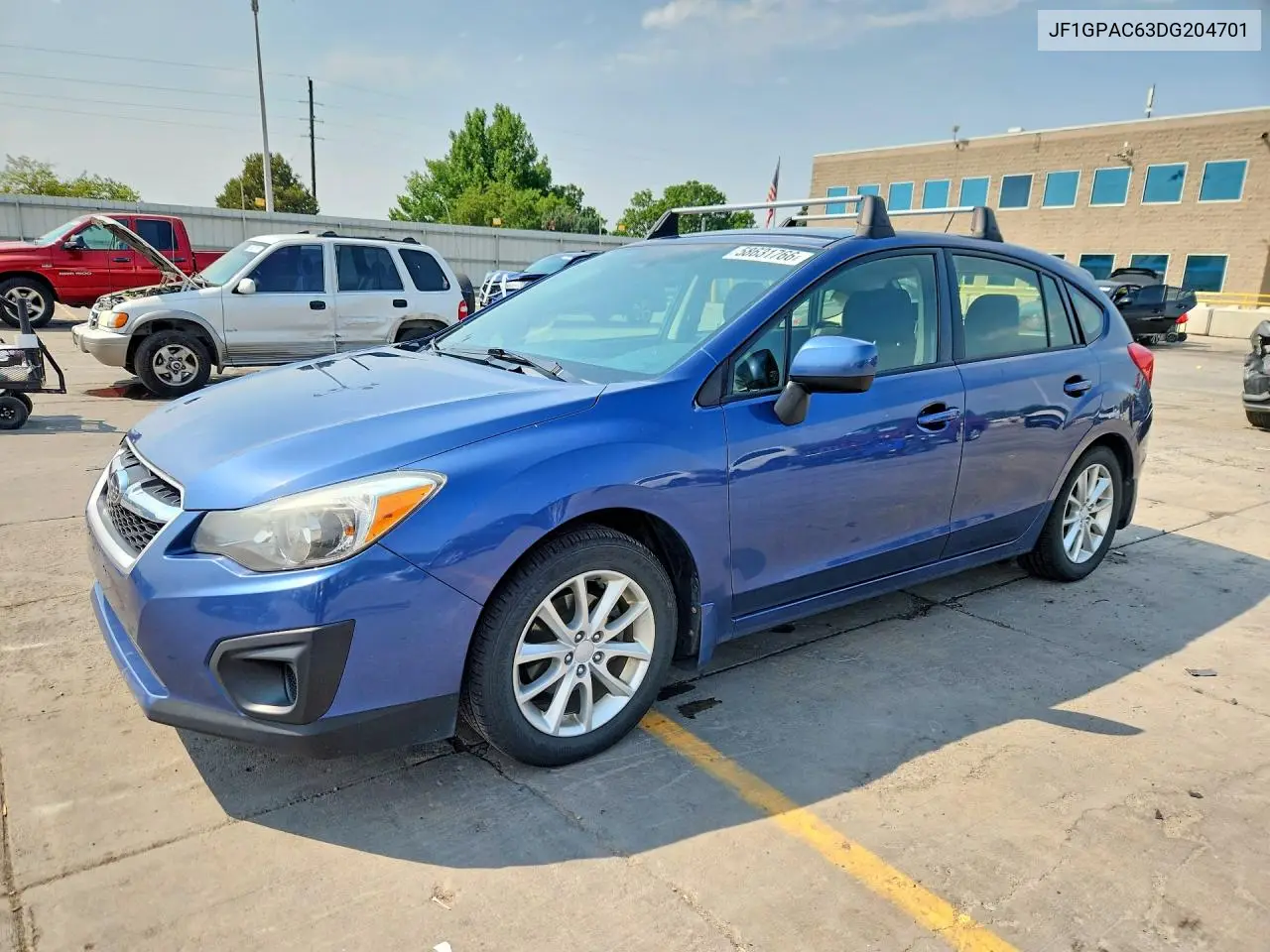 2013 Subaru Impreza Premium VIN: JF1GPAC63DG204701 Lot: 58631766