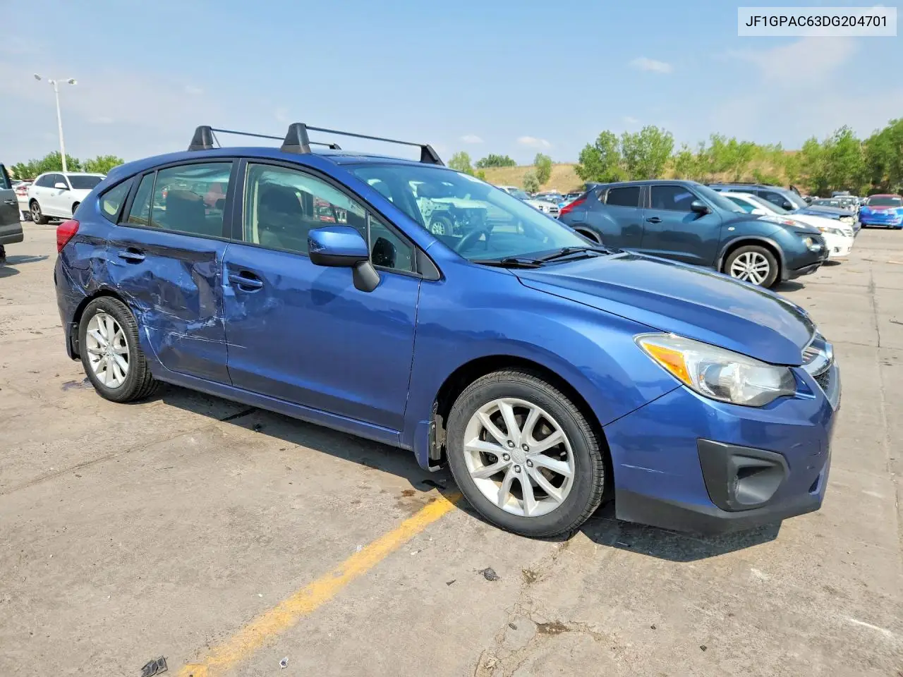 2013 Subaru Impreza Premium VIN: JF1GPAC63DG204701 Lot: 58631766