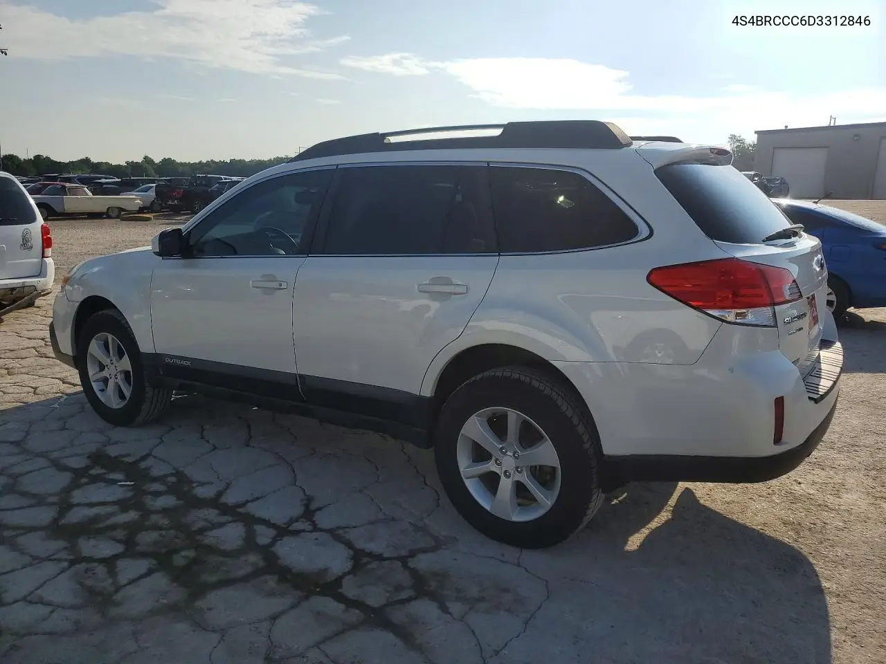 2013 Suba Outback 2. VIN: 4S4BRCCC6D3312846 Lot: 61475296