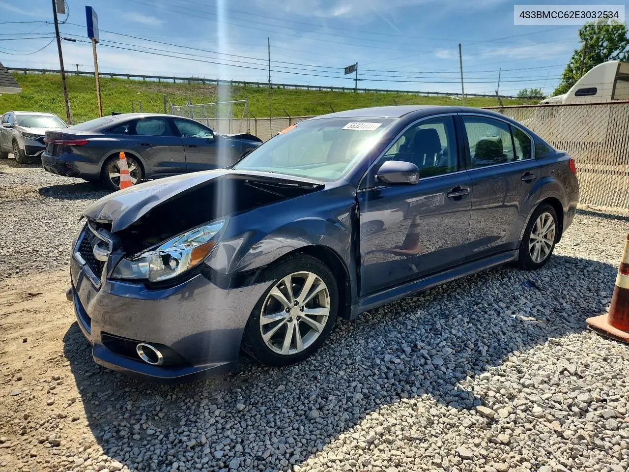 2014 Subaru Legacy 2.5I Premium VIN: 4S3BMCC62E3032534 Lot: 56321836