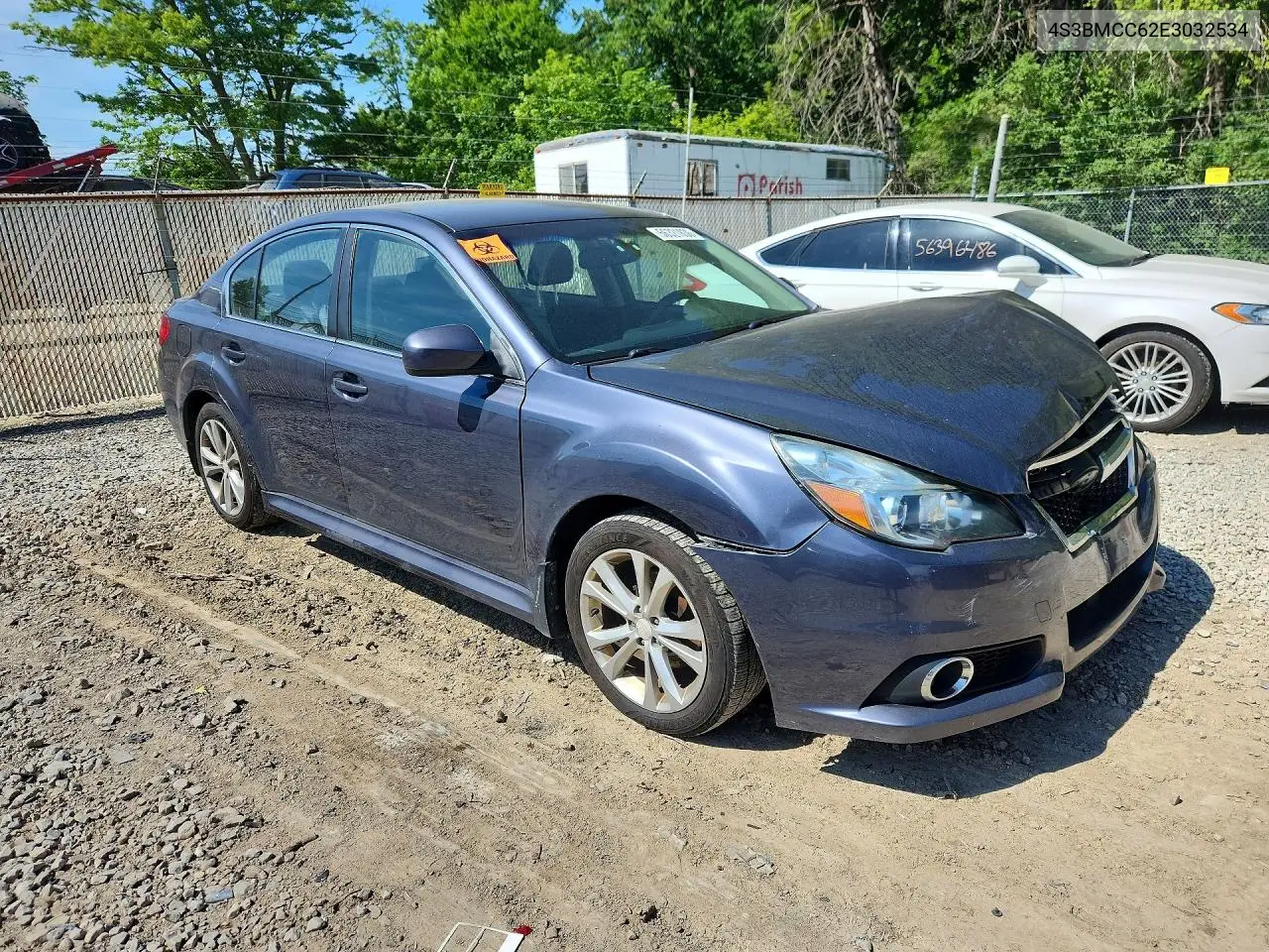 2014 Subaru Legacy 2.5I Premium VIN: 4S3BMCC62E3032534 Lot: 56321836