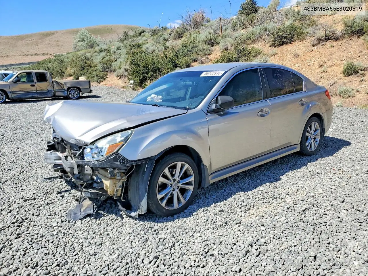 2014 Subaru Legacy 2.5I VIN: 4S3BMBA65E3020519 Lot: 56460976
