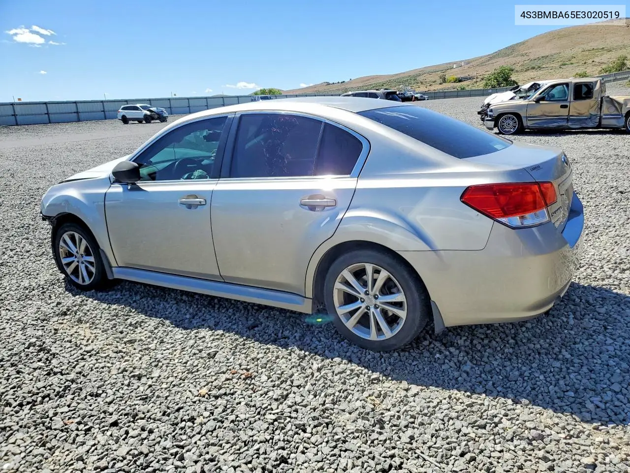 2014 Subaru Legacy 2.5I VIN: 4S3BMBA65E3020519 Lot: 56460976