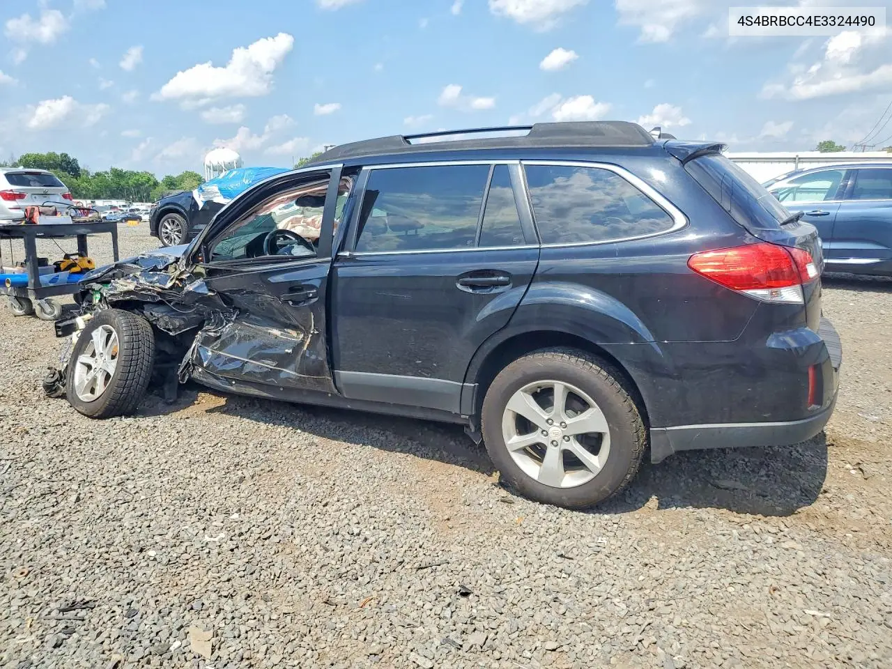 2014 Subaru Outback 2.5I Premium VIN: 4S4BRBCC4E3324490 Lot: 57257646