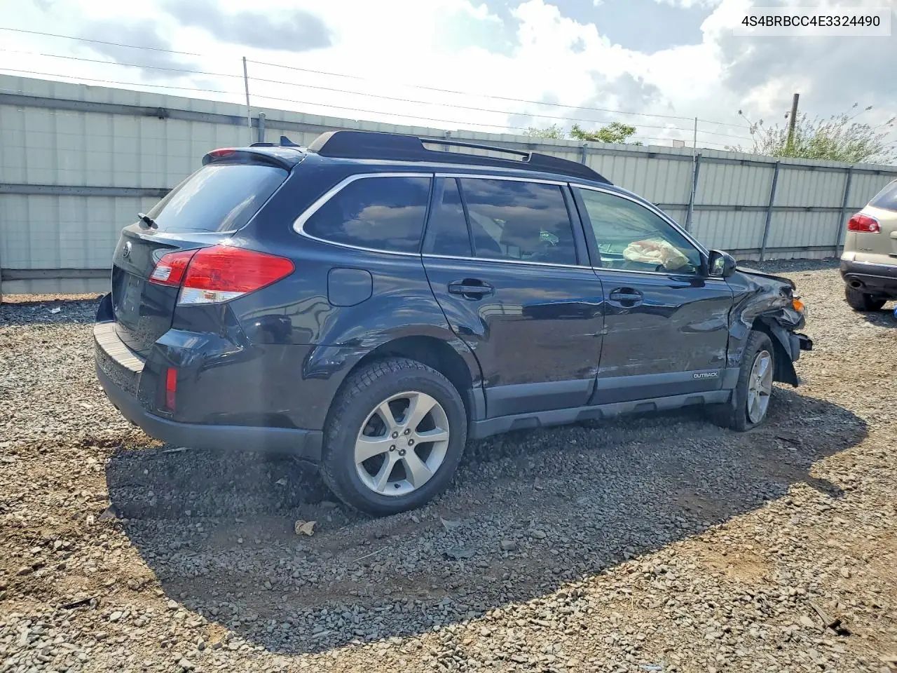 2014 Subaru Outback 2.5I Premium VIN: 4S4BRBCC4E3324490 Lot: 57257646