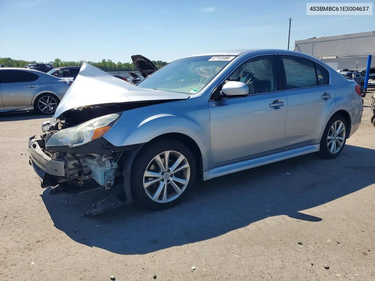 2014 Subaru Legacy 2.5I Premium VIN: 4S3BMBC61E3004637 Lot: 57603996
