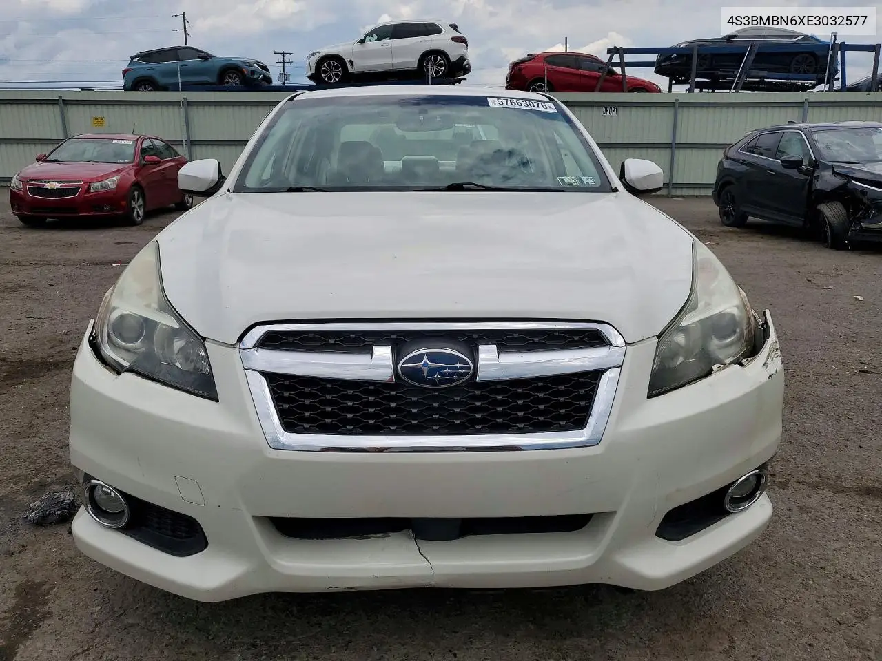 2014 Subaru Legacy 2.5I Limited VIN: 4S3BMBN6XE3032577 Lot: 57663076
