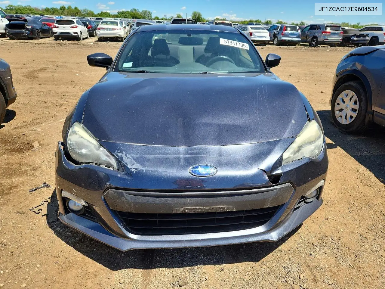 2014 Subaru Brz 2.0 Limited VIN: JF1ZCAC17E9604534 Lot: 57947706