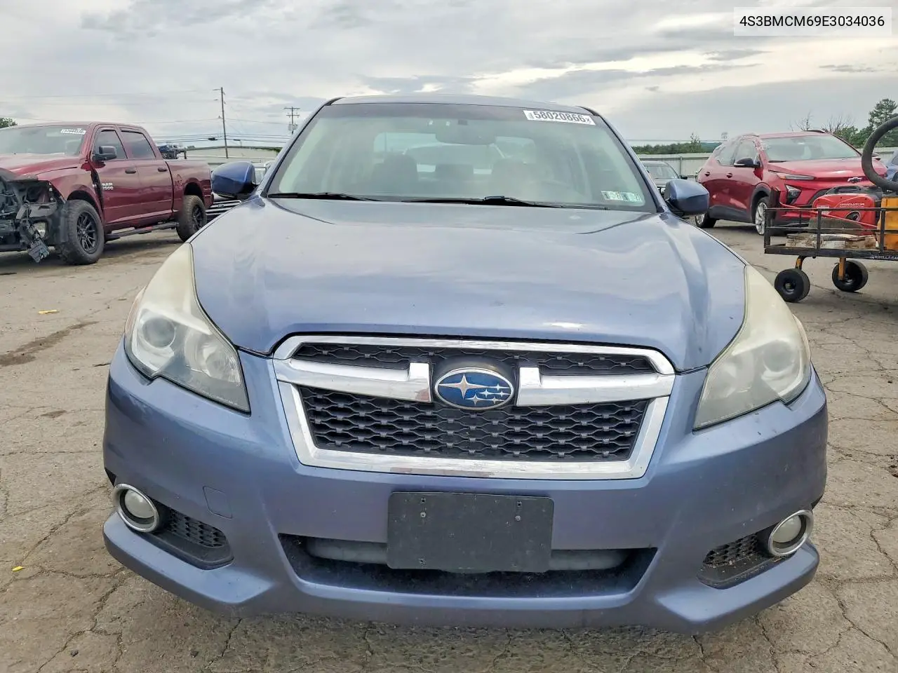 2014 Subaru Legacy 2.5I Limited VIN: 4S3BMCM69E3034036 Lot: 58020866