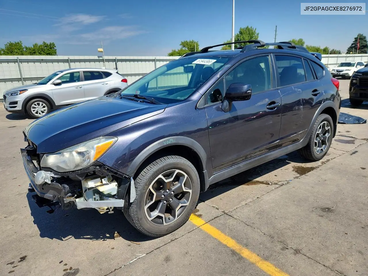 2014 Subaru Xv Crosstrek 2.0 Limited VIN: JF2GPAGCXE8276972 Lot: 61944966
