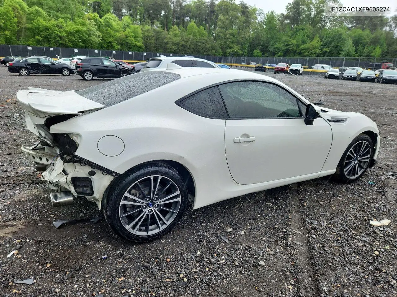 2015 Subaru Brz 2.0 Limited VIN: JF1ZCAC1XF9605274 Lot: 52477116