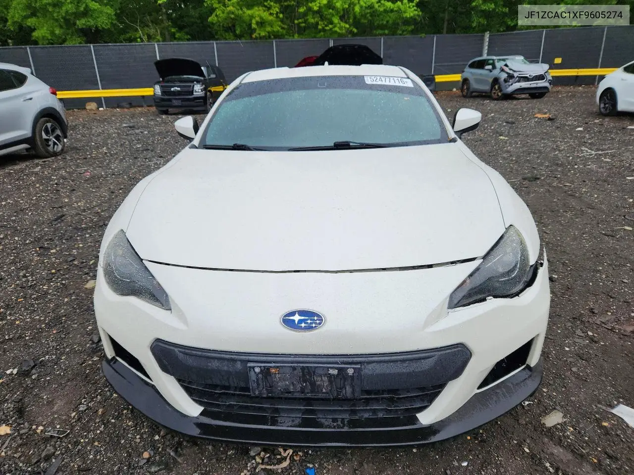 2015 Subaru Brz 2.0 Limited VIN: JF1ZCAC1XF9605274 Lot: 52477116