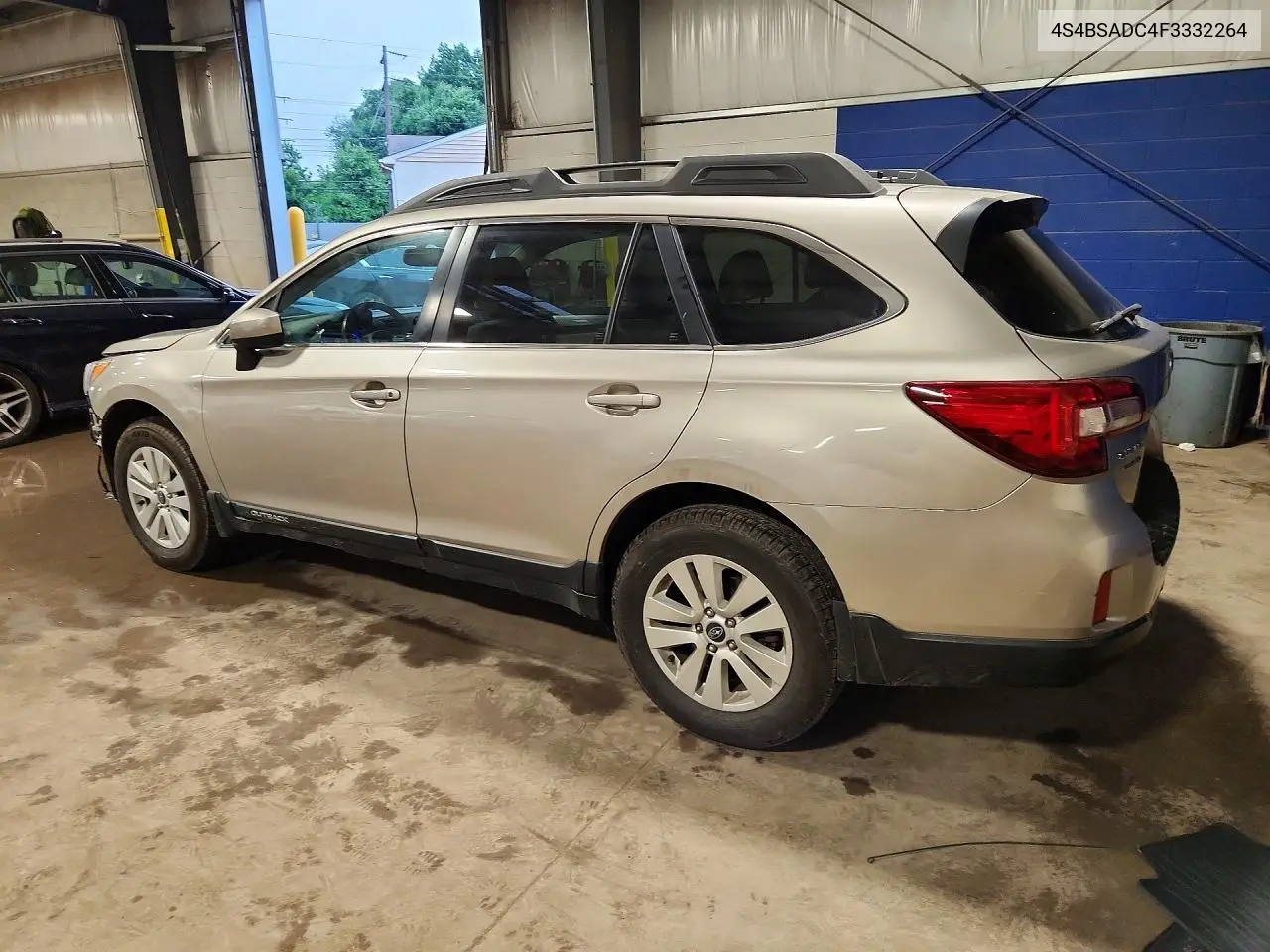 2015 Subaru Outback 2.5I Premium VIN: 4S4BSADC4F3332264 Lot: 56230446
