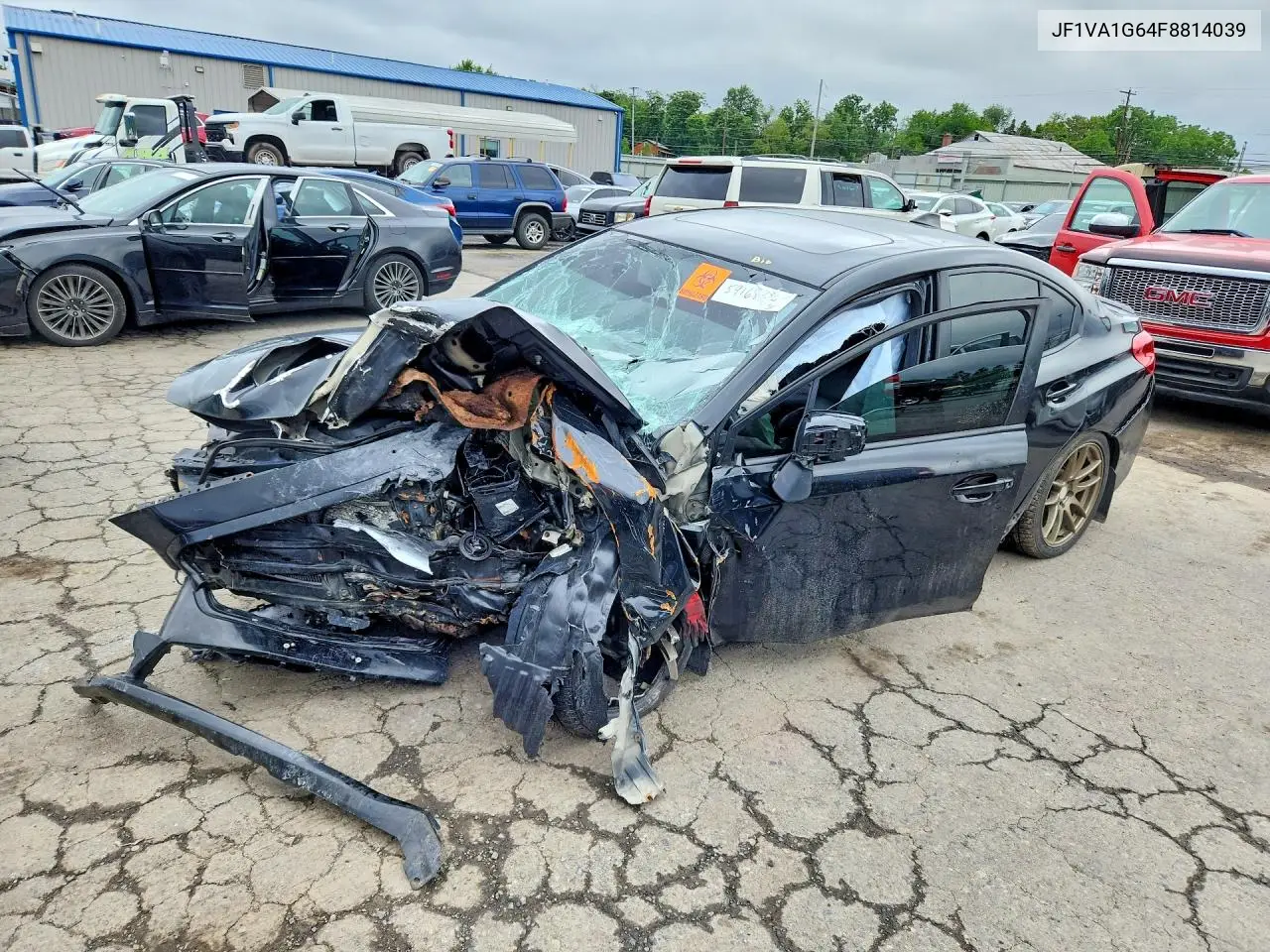 2015 Subaru Wrx Limited VIN: JF1VA1G64F8814039 Lot: 59168736