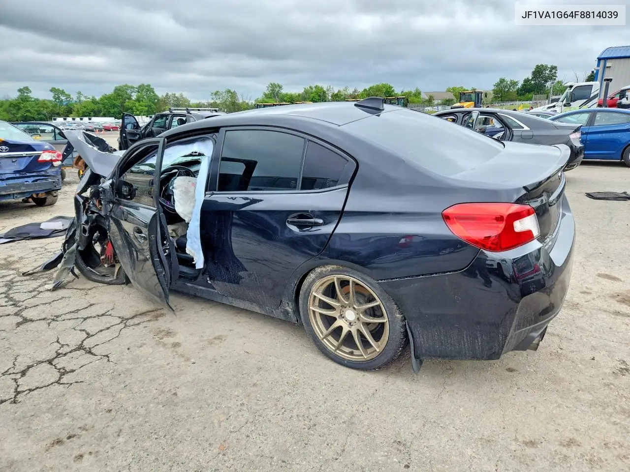 2015 Subaru Wrx Limited VIN: JF1VA1G64F8814039 Lot: 59168736