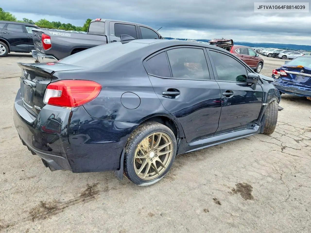 2015 Subaru Wrx Limited VIN: JF1VA1G64F8814039 Lot: 59168736