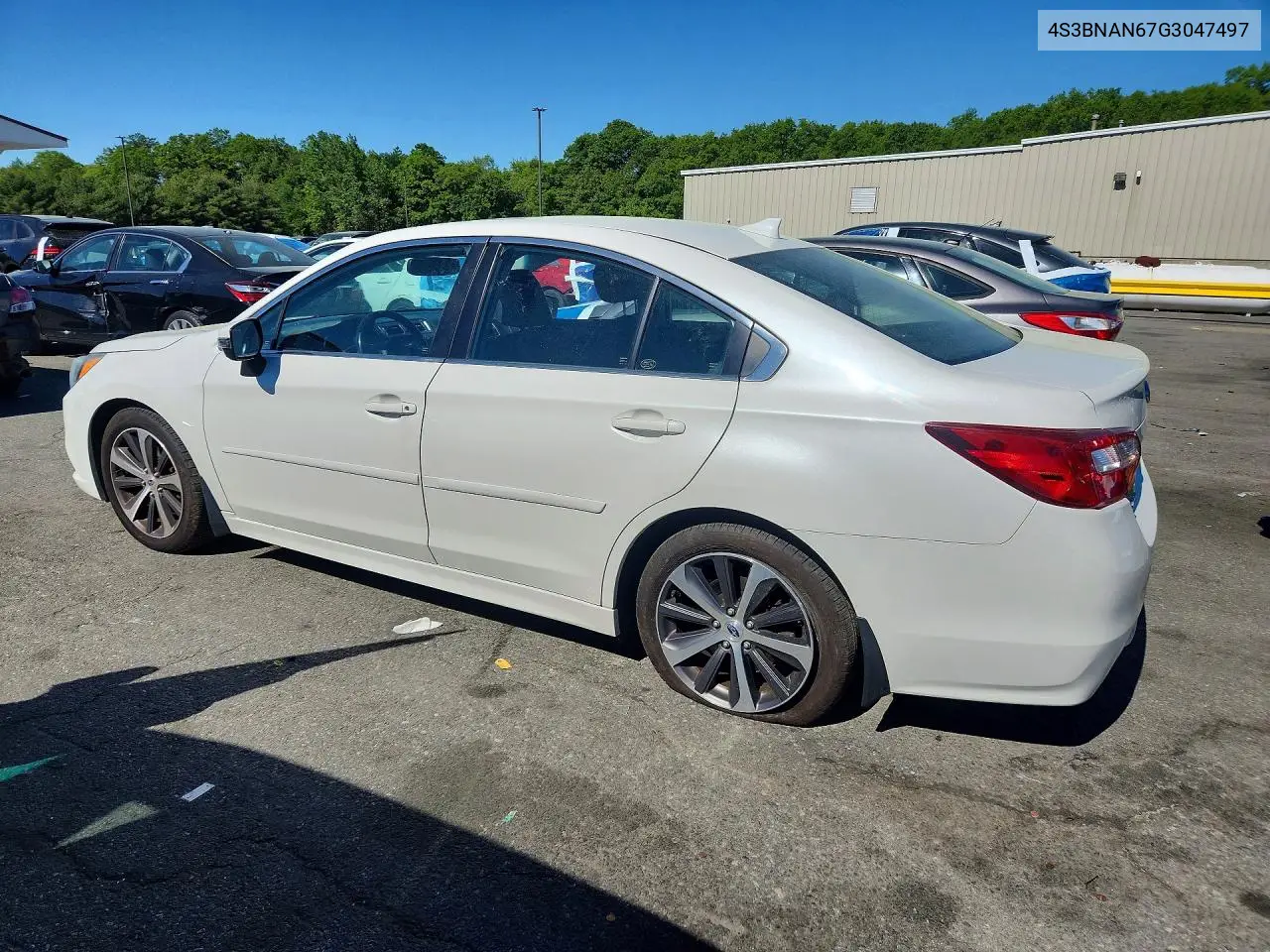 2016 Subaru Legacy 2.5I Limited VIN: 4S3BNAN67G3047497 Lot: 55751416