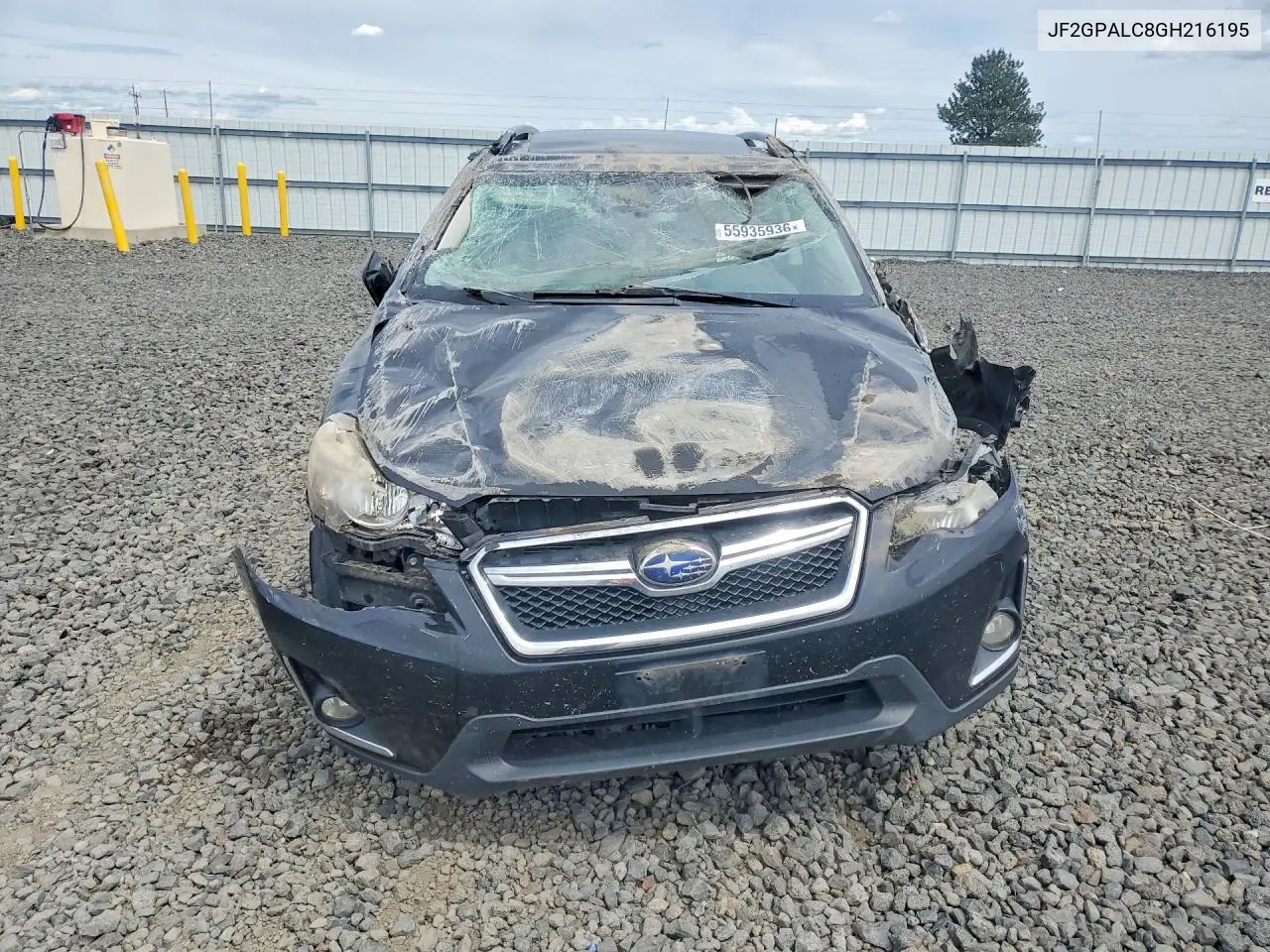 2016 Subaru Crosstrek Limited VIN: JF2GPALC8GH216195 Lot: 55935936
