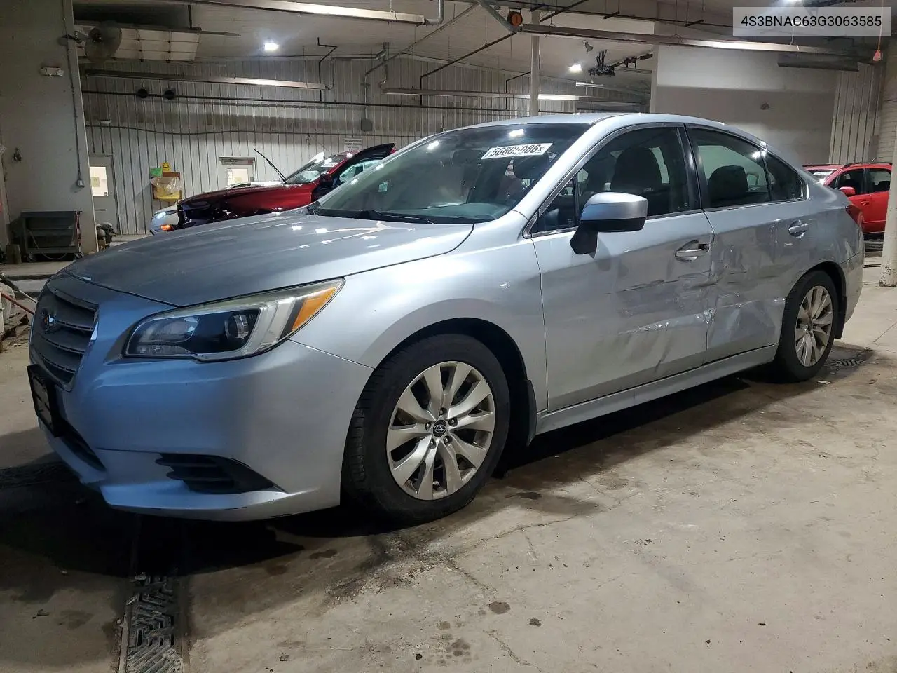 2016 Subaru Legacy 2.5I Premium VIN: 4S3BNAC63G3063585 Lot: 56605086