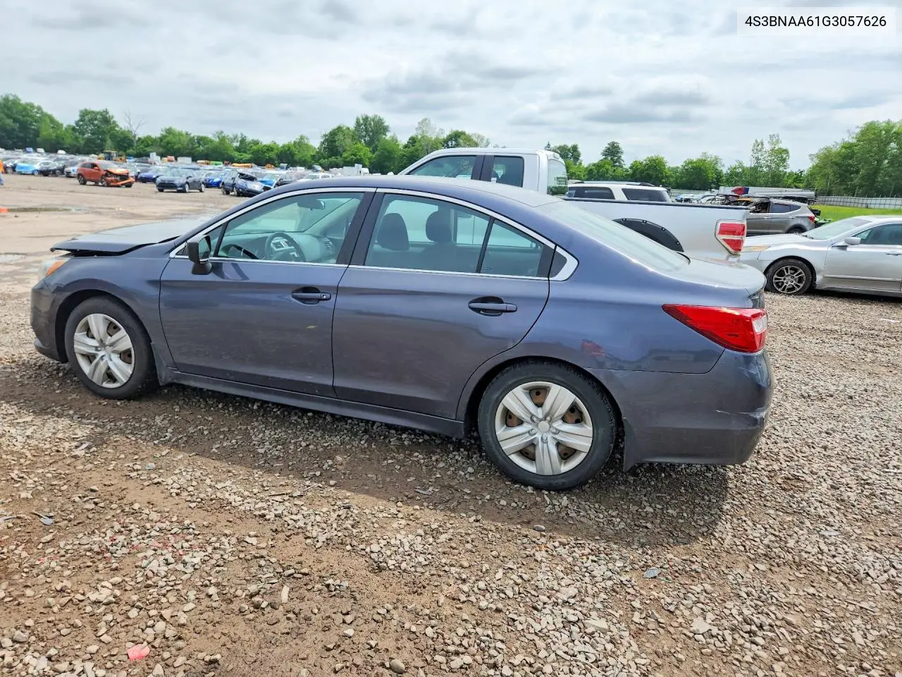 2016 Subaru Legacy 2.5I VIN: 4S3BNAA61G3057626 Lot: 56747906